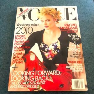VOGUE Magazine - January 2010. Rachel McAdams Cover! Like new.